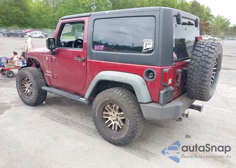 2011 Jeep Wrangler Sport from USA, damaged, VIN 1J4AA2D13BL552619
